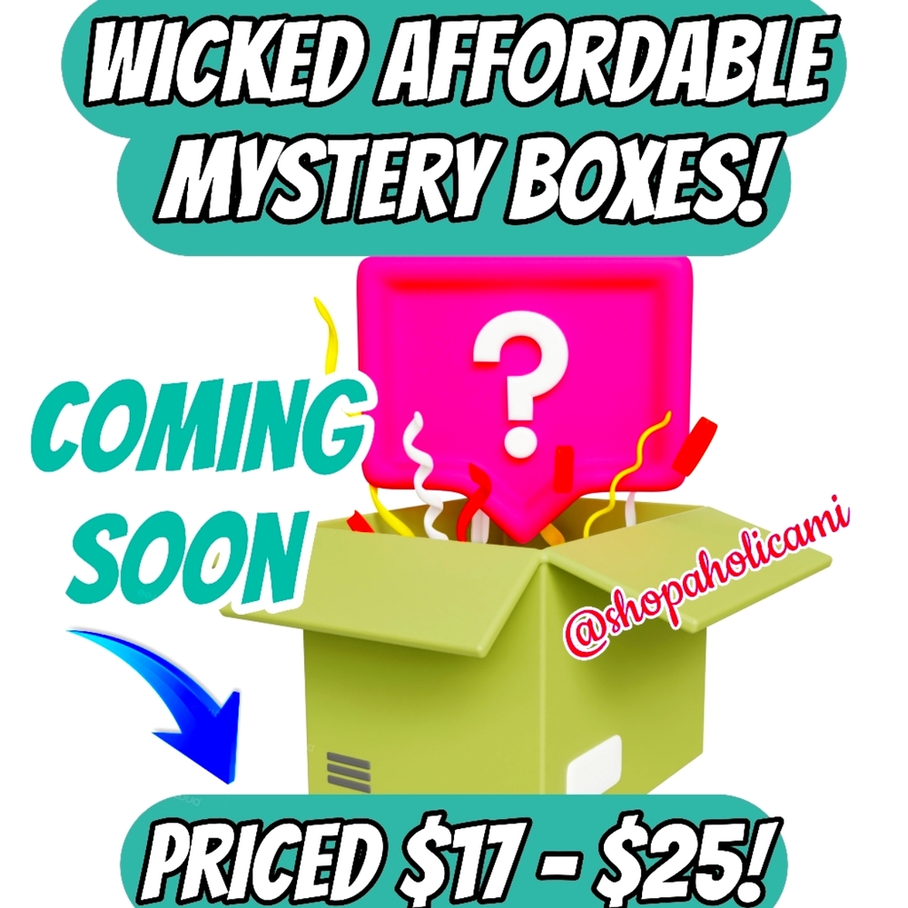More 2 Come! Boxes will be up for ~ 2 WEEKS ONLY → IMPORTANT PLEASE READ 👇🏼